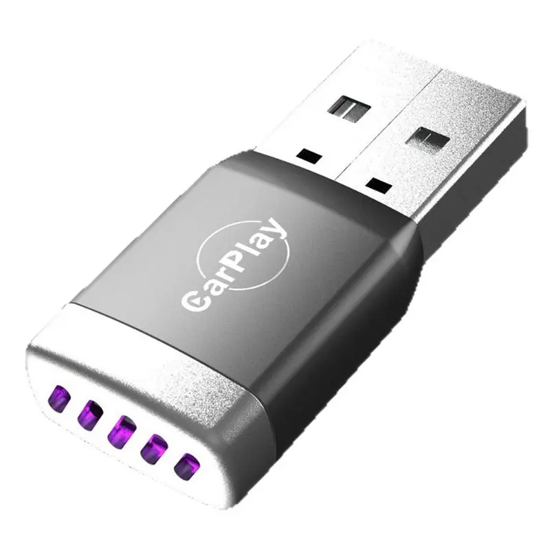 CABE-Car USB inalámbrico Carplay Auto 2 en 1 interconexión de proyección de pantalla 2 en 1 tamaño súper mini 3.2X1.5X0.7Cm 16GB