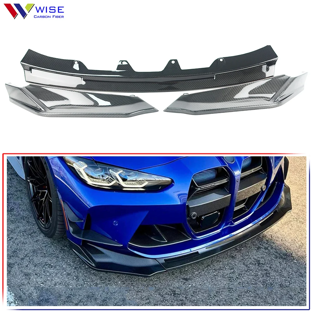 

MP Style Carbon Fiber Front Bumper Lip Spoilers Front Chin Diffuse Rear Lip for Bmw M3 M4 G80 G82 G83