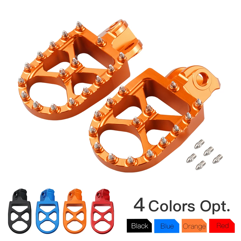 (EU-Lager) Für KTM EXC 300 2016 XC-W 530 XCF-W 500 Fußrasten Fußstützen Pedal-Kit EXC-F 450 SX-F 350 XC-F 250 XC-W EXC 150 SX 125 – Detail 7