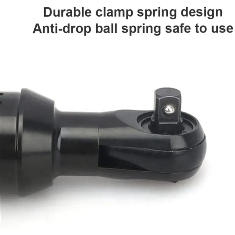 A84E-2X Ratchet Wrench Head 3/8 Inch Square Drive 10Mm Heavy Duty For Electric Cordless Ratchet Wrench Industrial Grade Tool