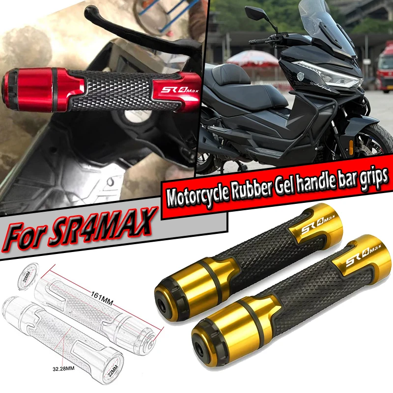 

For Voge SR4MAX SR4 MAX SR4max 2022-2025 CNC Universal 7/8 "22mm Motorcycle Fatbike Grip Cuffs Handle Handlebar