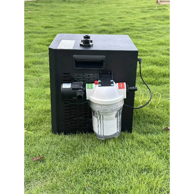 2024 جديد حار بيع 1/2hp 1/3HP 1HP مبرد الباردة يغرق حوض السيارات مبرد المياه حمام الجليد مع مبرد وفلتر