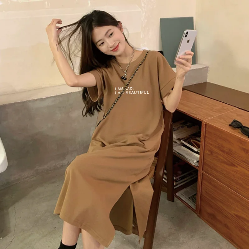 Koreanisches Maxikleid mit Buc – Summer Clothing For Older Women Bewertung und Preis