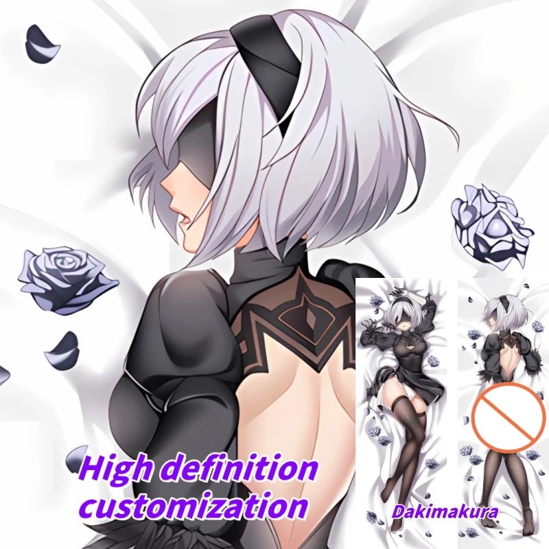 

Dakimakura Anime Pillow Case 2B Double-sided Print Of Life-size Body Pillowcase Gifts
