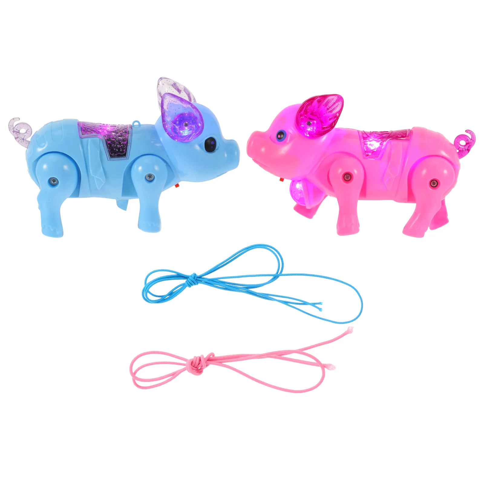 

2 шт. Электронные музыкальные ходячие свинки для детей, развивающая музыкальная игрушка, электрическая милая свинка-игрушка, музыкальная игрушка