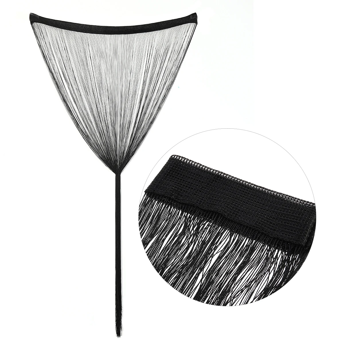 

Tassel Line Curtains Doorway Decorative Privacy String Polyester Fiber Reusable Easy Install Remove Cozy Atmosphere