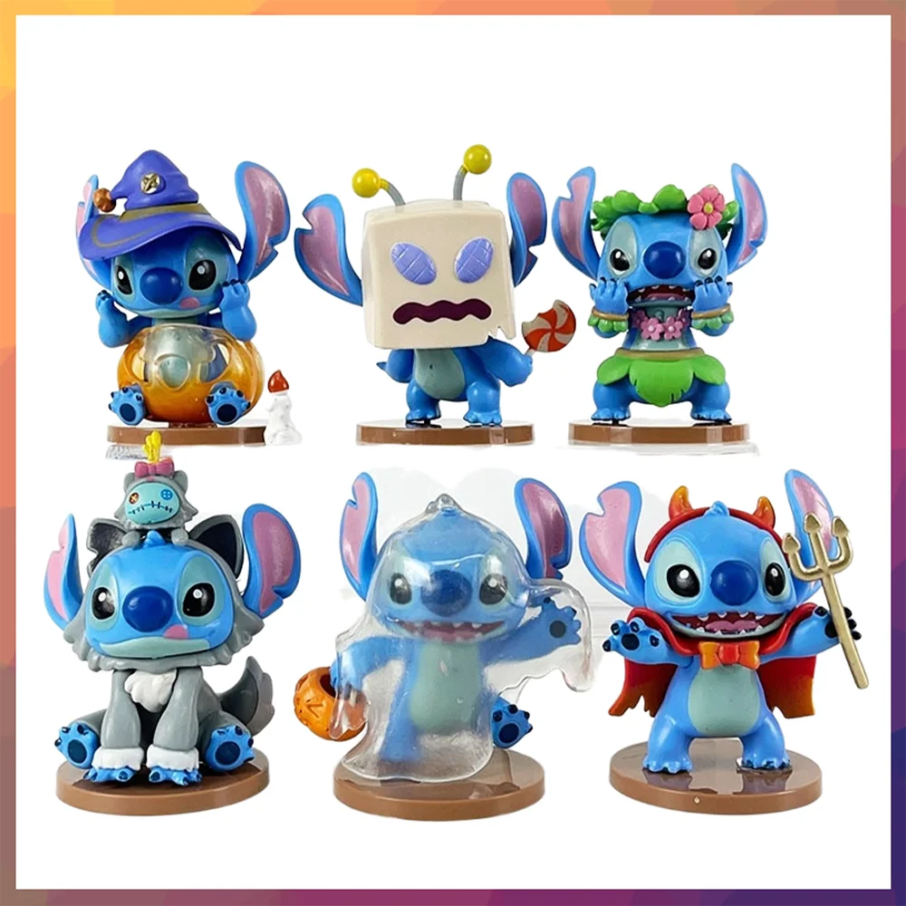 

Blind Box Anime Stitch Figure SeriesAction Figurine Cute Cartoon PVC Model Doll Tabletop Ornament Collectible Toy Gift for Kids