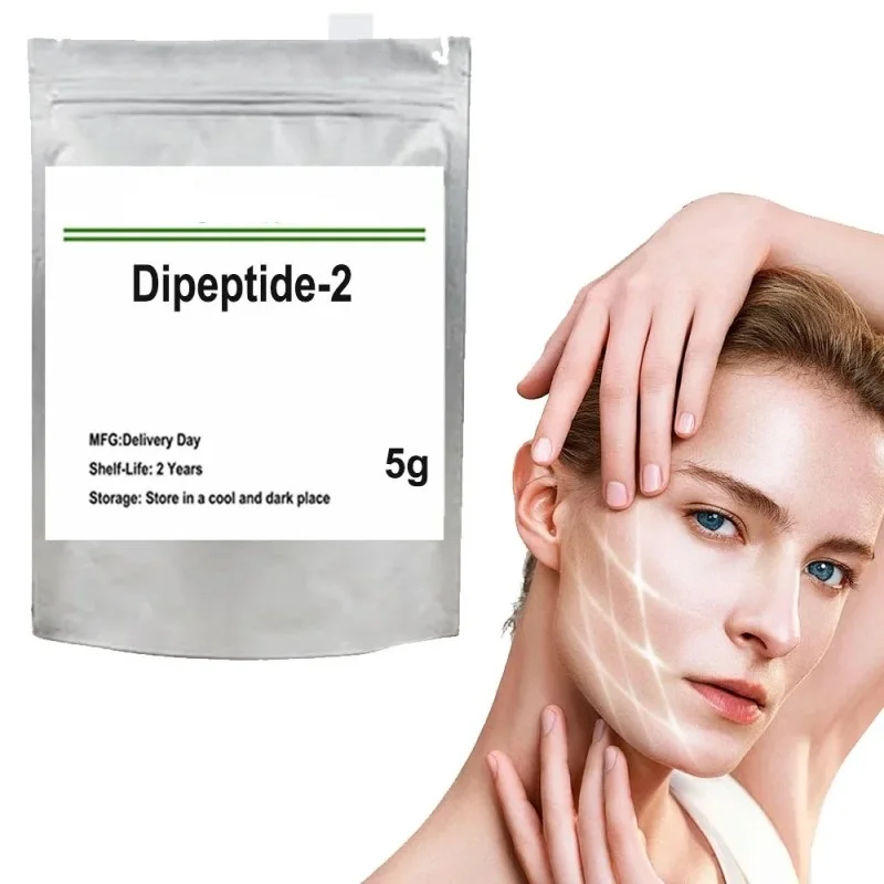 Free shipping Dipeptide-2 98% Cosmetic Raw Material Manufacturer Supply CAS 24587-37-9  Freeze-Dried powder