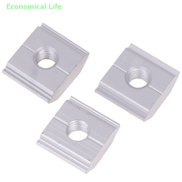 5pcs 21.2mm 22.3mm 23.7mm Solar Panel Mounting Aluminum Alloy Bracket End Mid Clamp T-Blocks Square Nuts M8 T-Sliding Nut