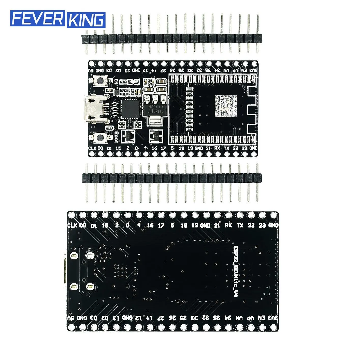 Papan pengembangan WIFI ESP32-DevKitC ESP-WROOM-32U ESP-WROOM-32D + Bluetooth IoT NodeMCU-32 ESP32