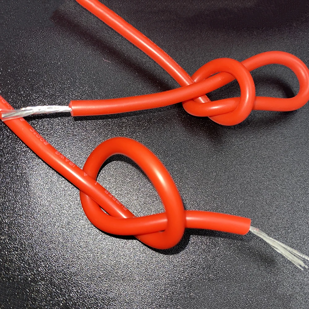 Silicone Wires Tinned Copper Soft Silicone Wire 14AWG Insulated wire 14 AWM Super Soft High Temperature Wire 3000V