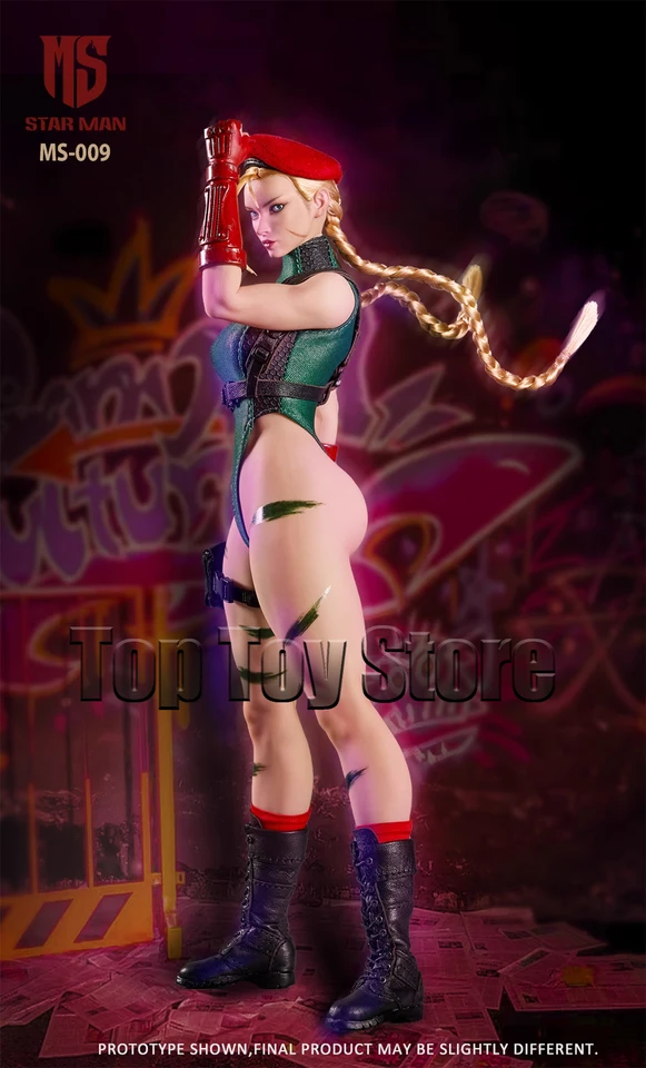 Starman MS-009 1/6 escala figura colecionável cammy luta menina
