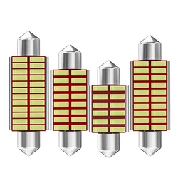 車内ドーム型ナンバープレートランプ,Canbus LEDバブルライト,エラーなし,c10w,c5w,2 pcs,4 pcs,6 pcs,8 pcs,12v,6500k 10個、20個