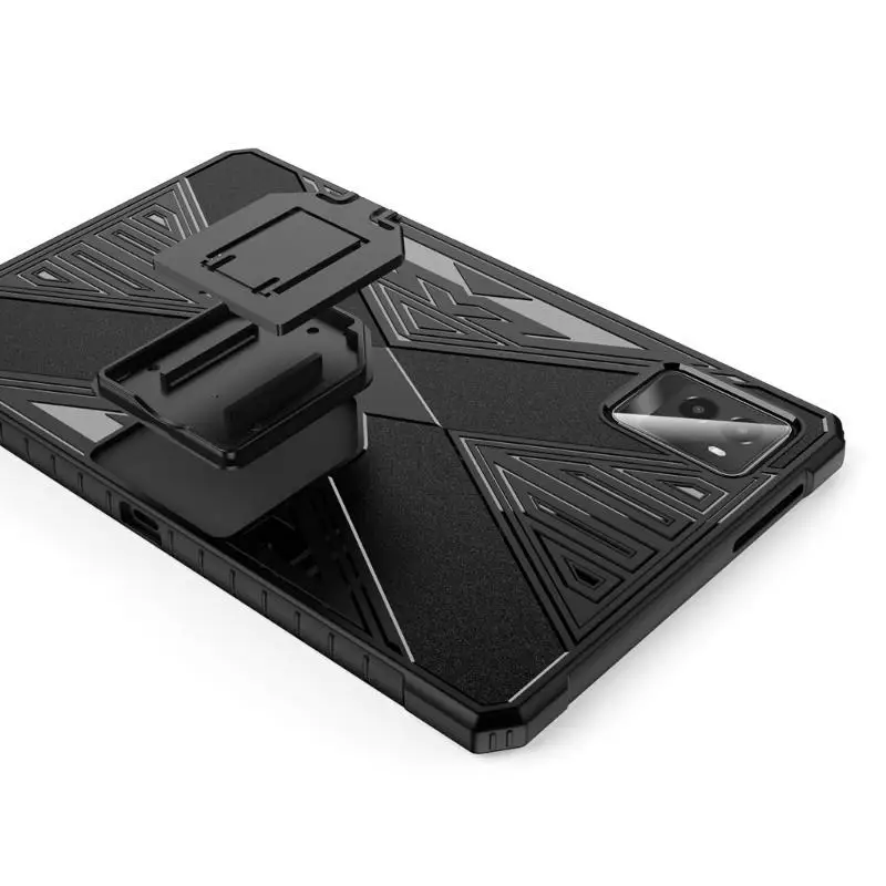 652F Resilient Silikongehäuse für Y700 2025 Tablet Case kombiniert den vollen Schutz mit praktischem Ständerdesign