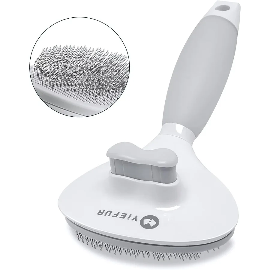 

Щетка Cat H BrushCat для линяния Мягкие силиконовые самоочищающиеся щетки для коротких и длинных кошек для ухода за линянием и выпадениями