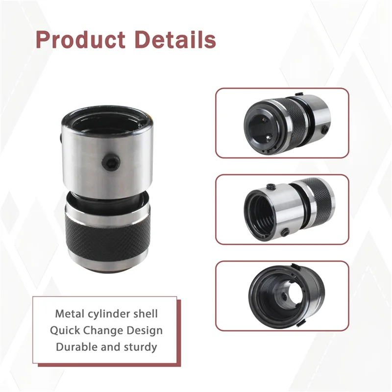 GTBL 2X retenedor de cincel de cambio rápido para martillo de aire CP7110, retenedor de cambio rápido de martillo de aire que se adapta a la mayoría de palas de aire y martillos