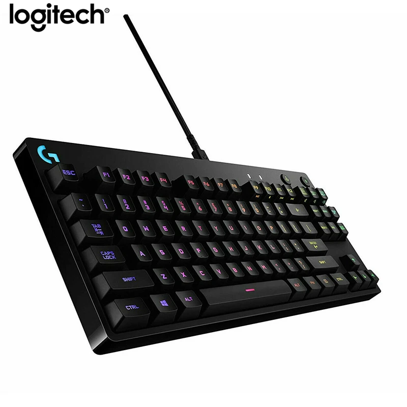 Imagem -06 - Logitech-teclado Mecânico Retroiluminação Rgb Design Ergonômico com Retroiluminação Rgb Azul Intercambiáveis g Pro x