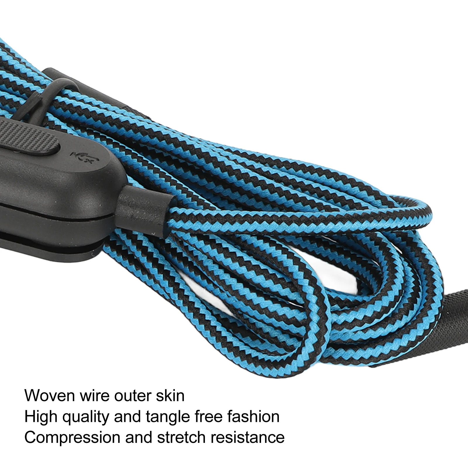 Gaming Headset Cable Woven Earphone Cord with Volume Control and Mute Switch Earphone Sound Cable for Logitech G Pro G Pro X