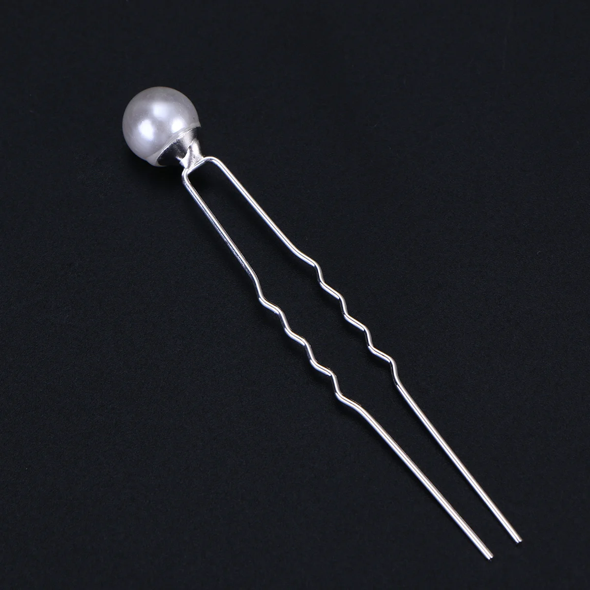 10 قطعة أداة تصفيف الشعر U شكل مطرز دوامة دبوس للنساء الفتيات الزفاف الشعر مجوهرات الديكور اللؤلؤ دبابيس الشعر دبوس الشعر الزفاف #2