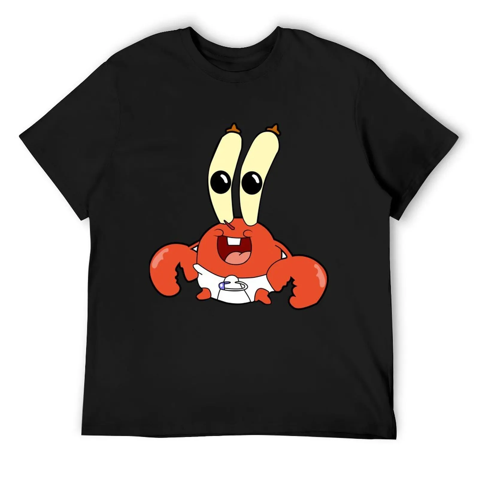 

Baby Mr. Krabs T-Shirt Aesthetic clothing vintage custom t shirt T-shirts for men cotton