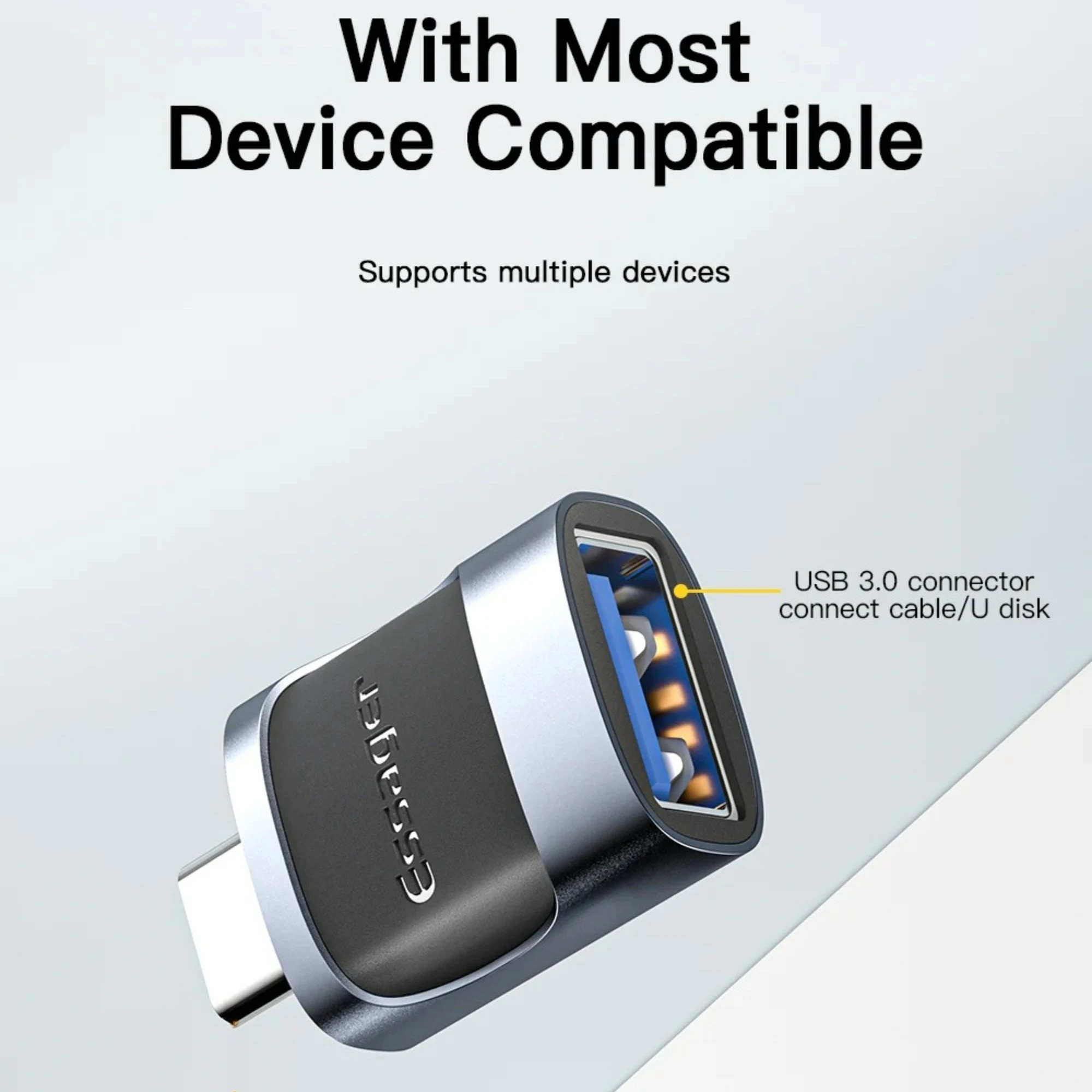 

OTG Game Converter USB to Type-C/Type-C to USB/Type-C to Micro Gaming Accessories for Macbook Data Transmission Game Adapter