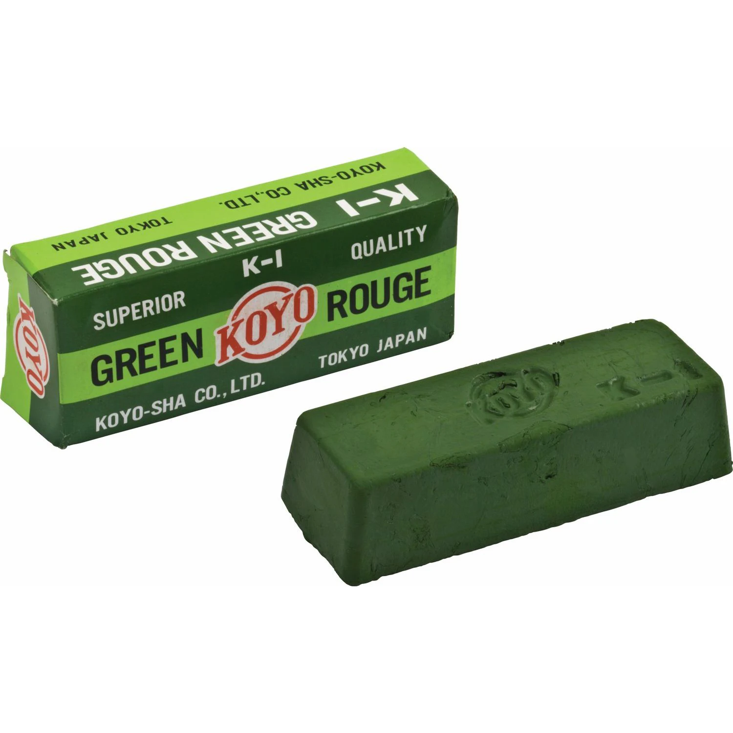 KOYO Green Rouge K-1 Состав для полировки ювелирных изделий 480 г/шт. Ювелирные изделия из металла, полировка, воск, портативные инструменты для полировки