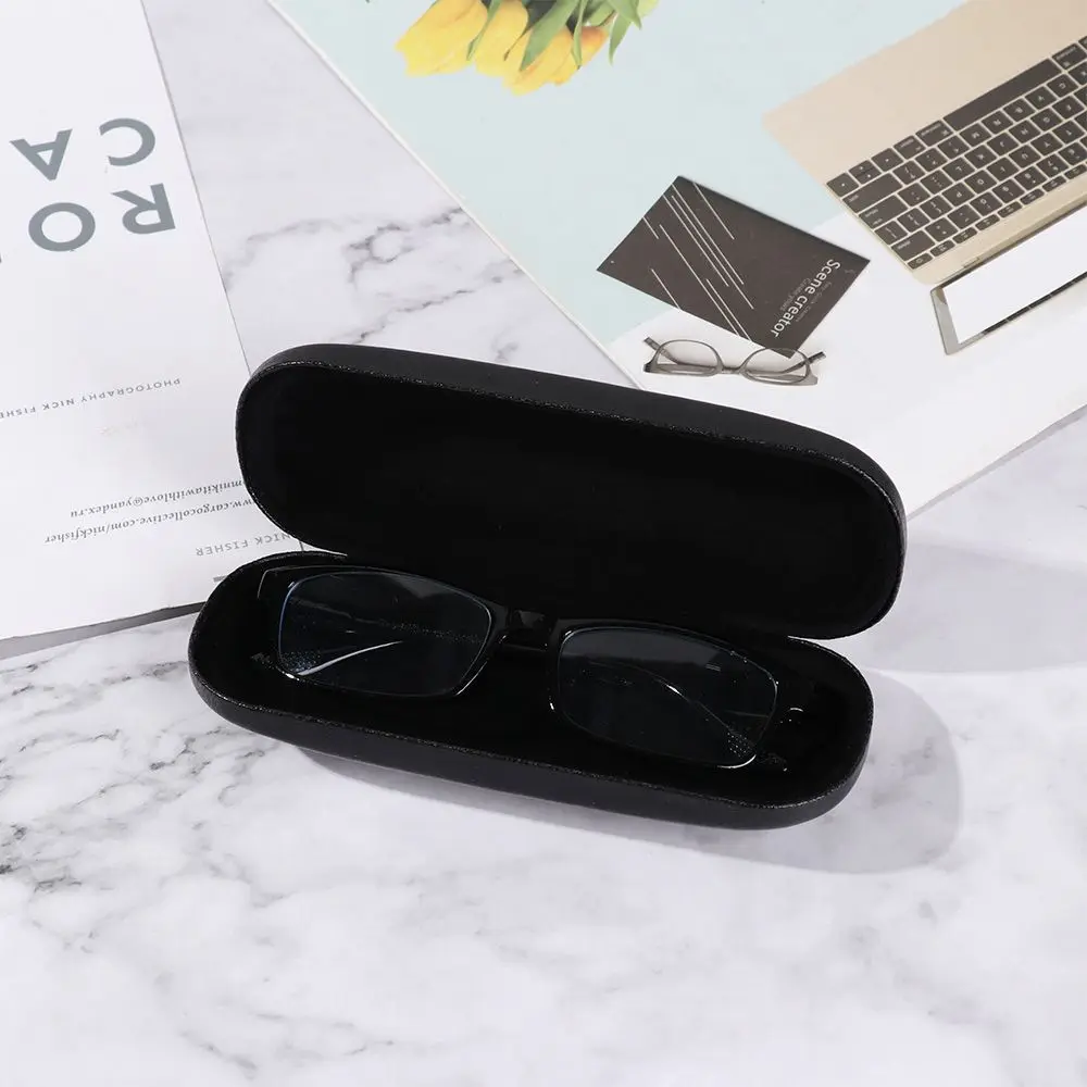 Hot Sale Eyeglass Pouch Waterproof Spectacle Case Eyewear Protector Leather Glasses Case Reading Glasses Box