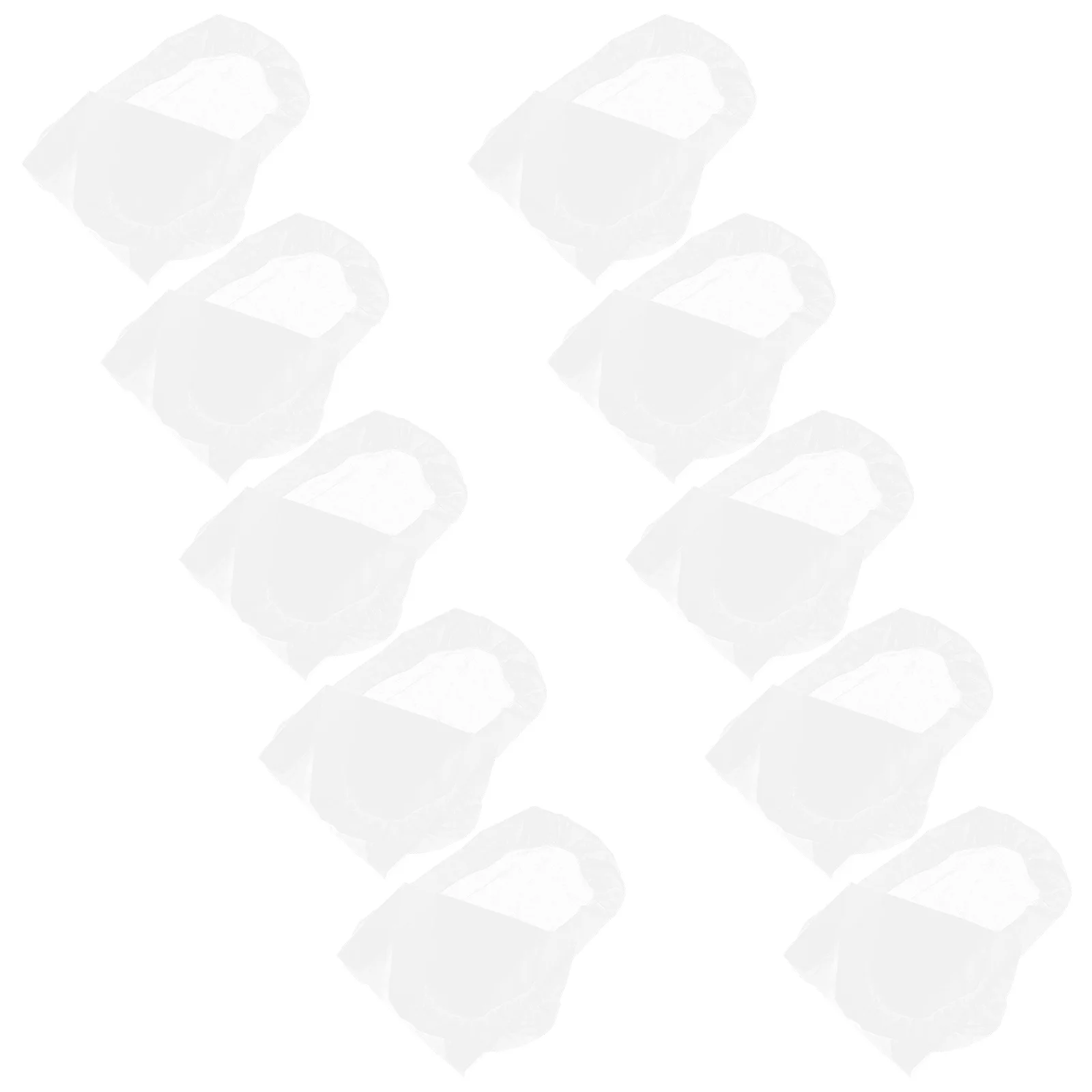 

10Pcs Disposable Fitted Sheets for Massage Table Nonwoven Fabric Elastic Edges for Spa Salon Chiropractic Clinic Use