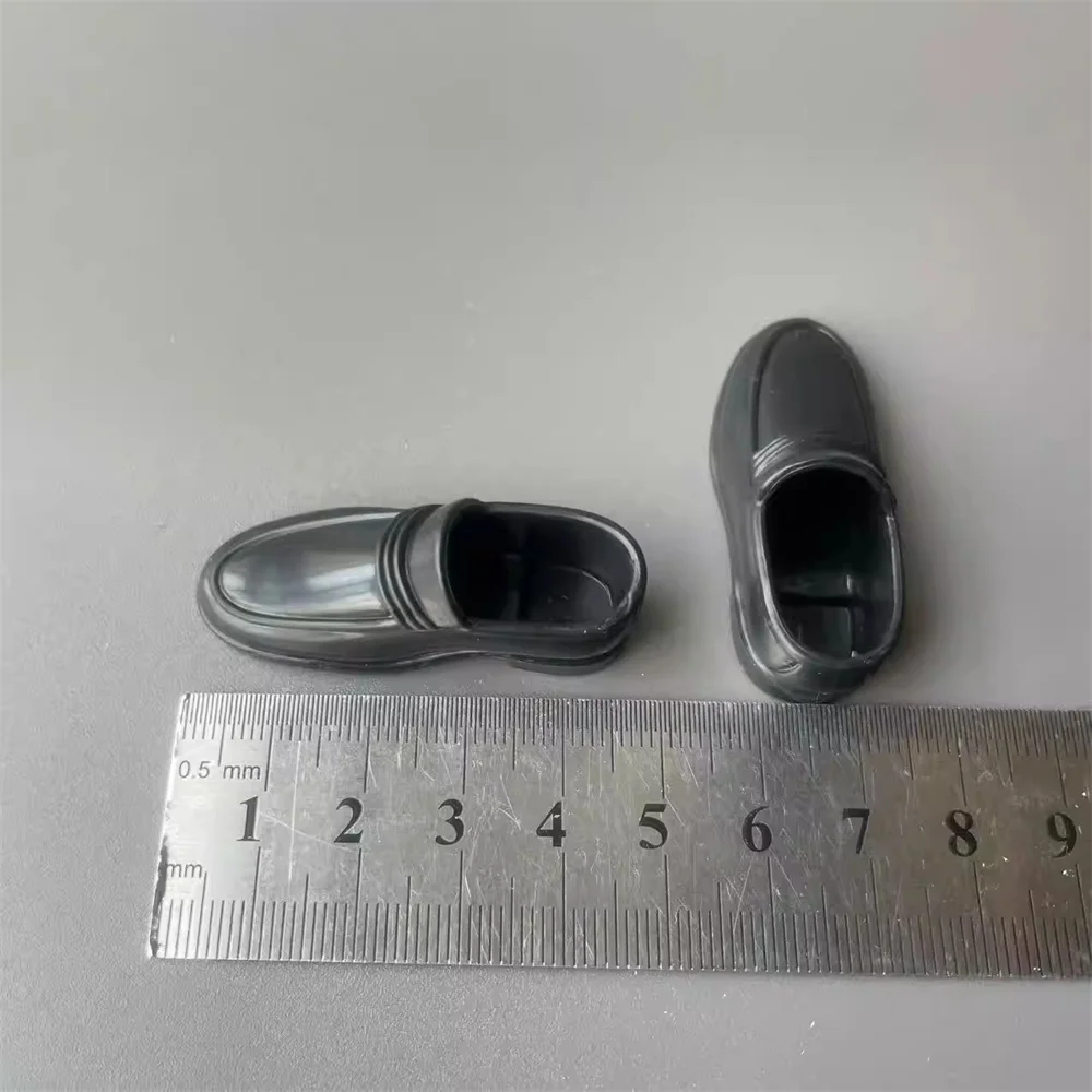 

DML 1/6 Fashion Man Black Hollow Shoe Boots Office Workers PVC Material Toys Model Not Real For 12" Doll Figure Collect ZYTOYS