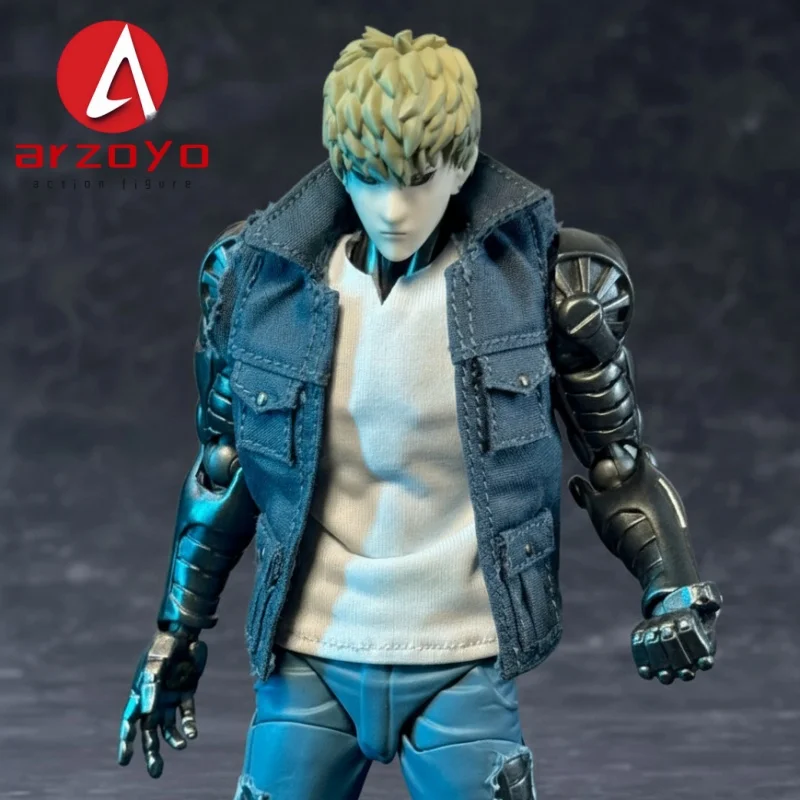 

1/12 Scale Male Soldier Multi Pockets Vest Sleeveless Vest Clothing Model For 6in Romankey vb002 vb003 Action Figure Body