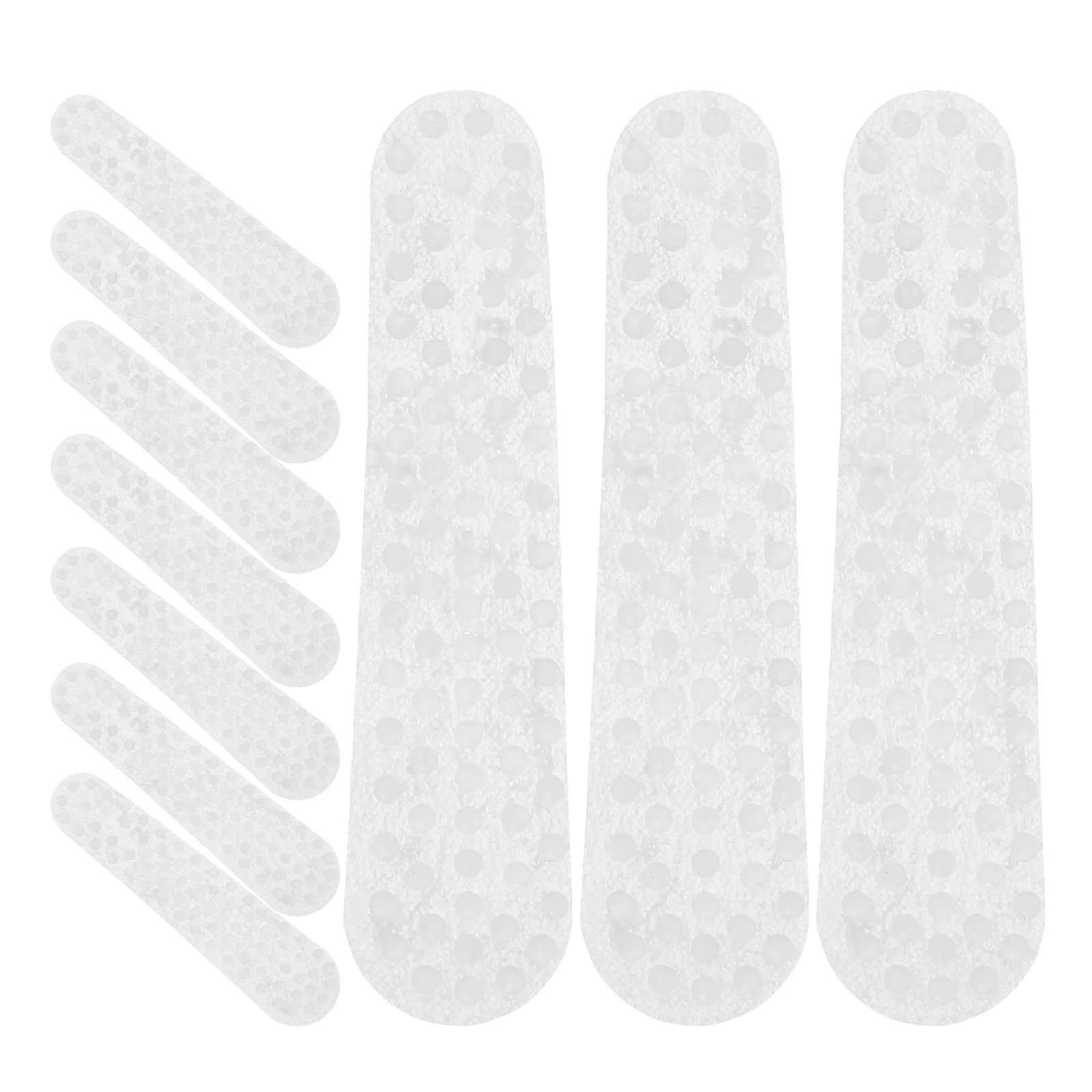 

100 Pcs Anti-slip Hanger Stickers Grip Strips Clothes Racks Anti-skid Adhesive Clothing Scales Grips
