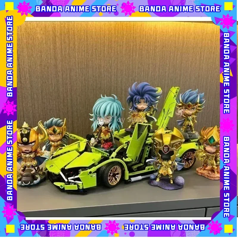 

Набор фигурок FOC GK Mini Saint Seiya Myth Cloth BOX: Рыцари Зодиака, 12 созвездий, подарочная коробка, модель, игрушка, статуэтка из смолы Q-серии