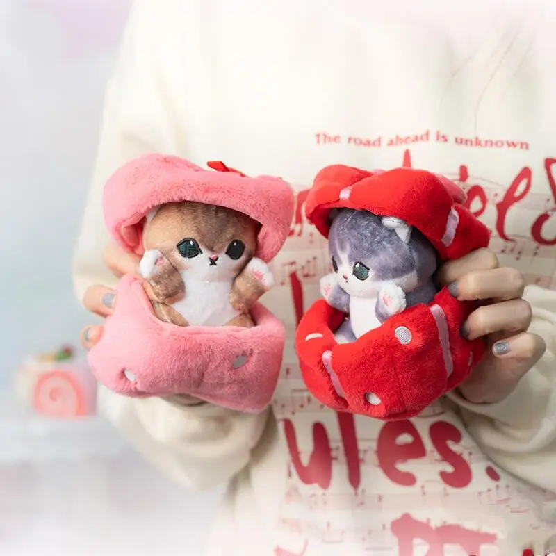 

Новая квадратная подарочная коробка в форме сердца, плюшевая кукла Mofusand, предложение, свадебное украшение, креативные плюшевые игрушки для девочек, подарок на день Святого Валентина