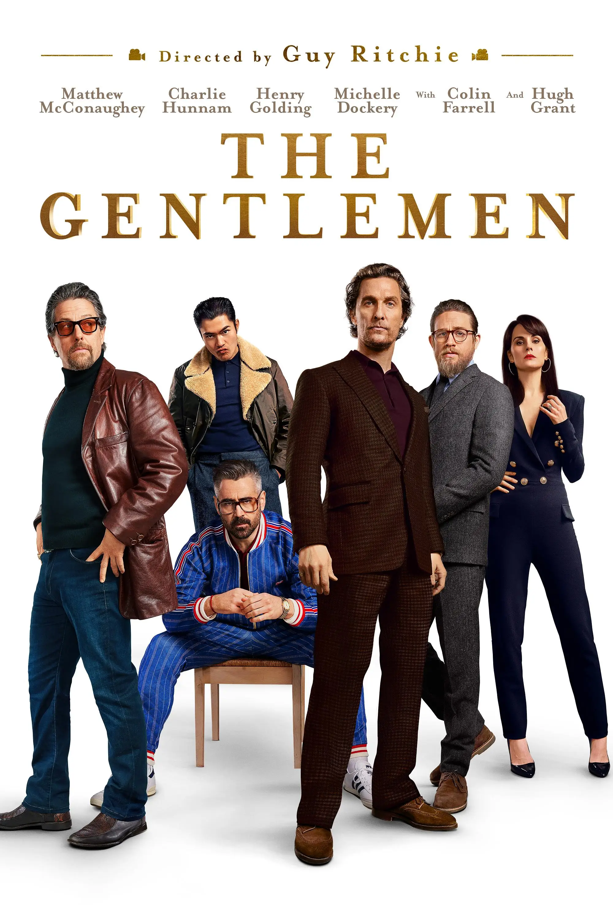 Film The Gentlemen (2019) Poster Wall Art Home Interior Decor