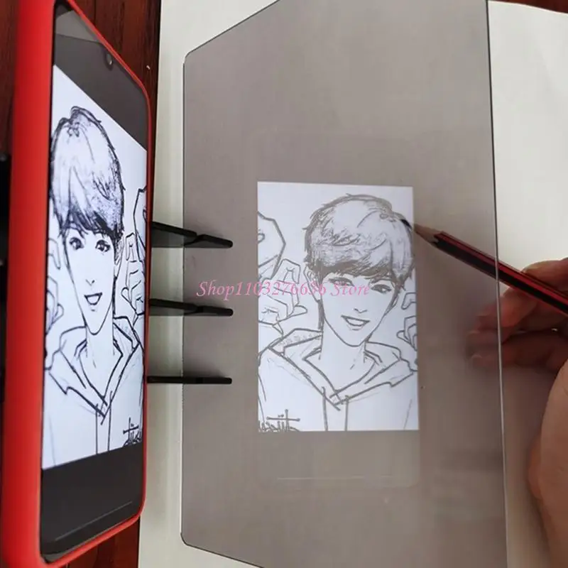 R6FD 6.5/9/12inch Optical Tracing Board für Bilder, die Zeichnungspraxisum für Unterrichtsunterricht und Heimgebrauch