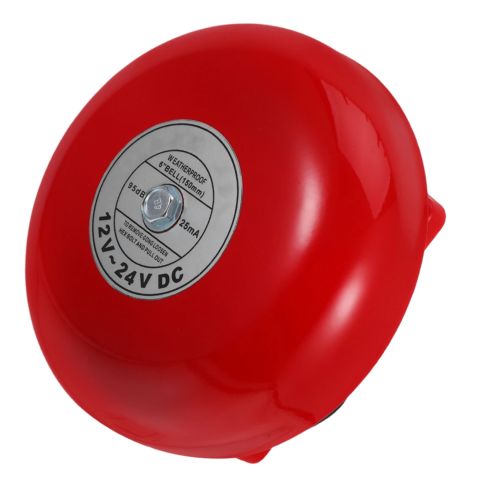 جرس إنذار الحريق الكهربائي مقاوم للماء من البلاستيك بصوت عالٍ لنظام إنذار السلامة في حالات الطوارئ للمصعد الصناعي للمدرسة