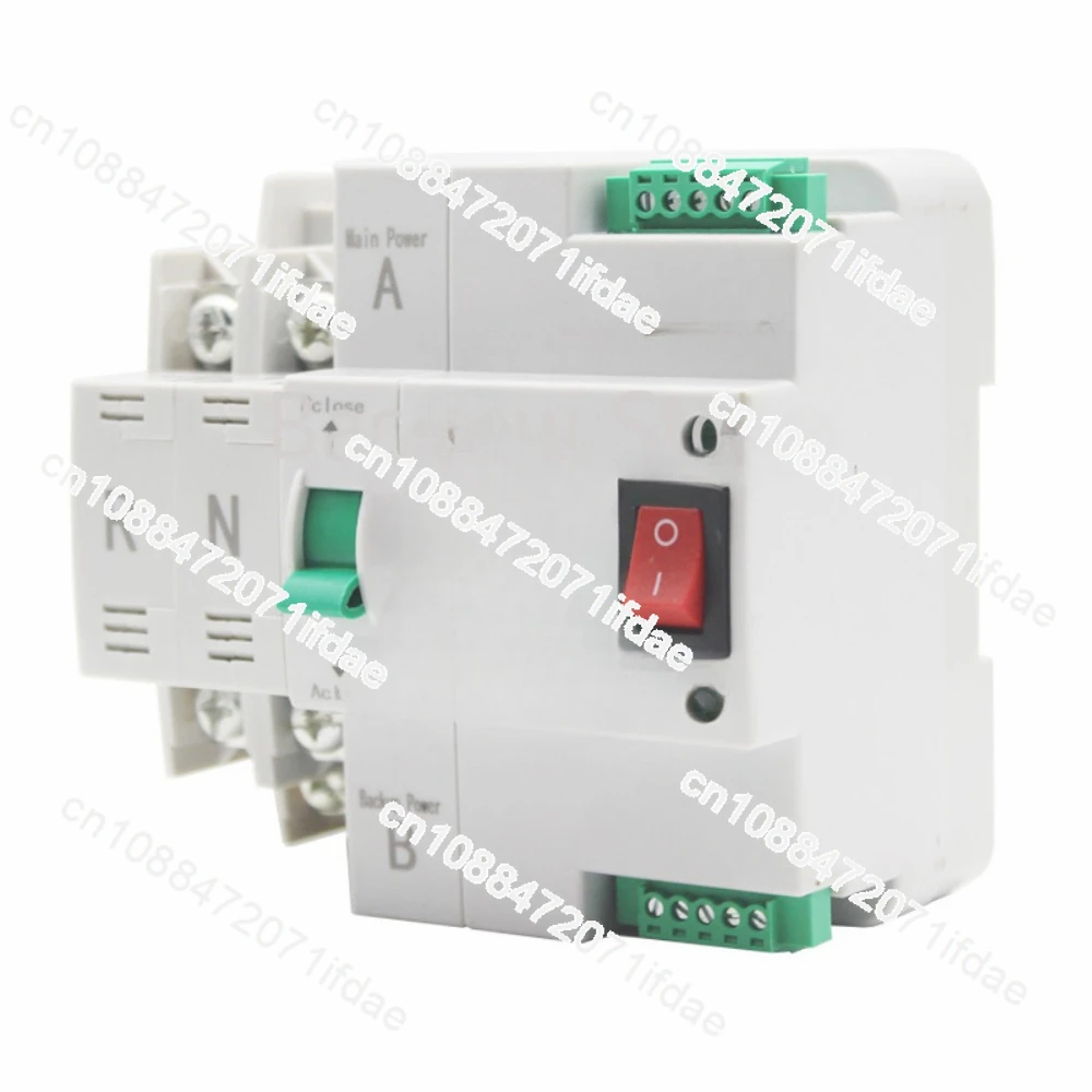 220V Millisecond Level Switching Continuous Power Dual Power Automatic Switching Switch NLQ4-125/2P 100a80a63a