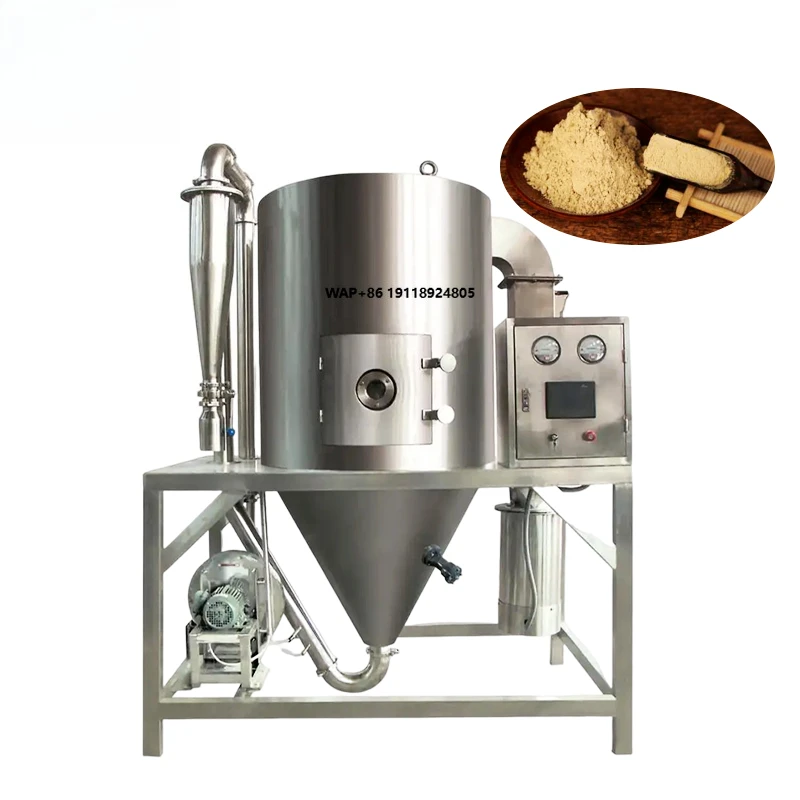 Factory Best Sale LPG-5 Spray Dryer Small Scale Food Processing Spray Drying Equipment with PLC Engine Core Components
