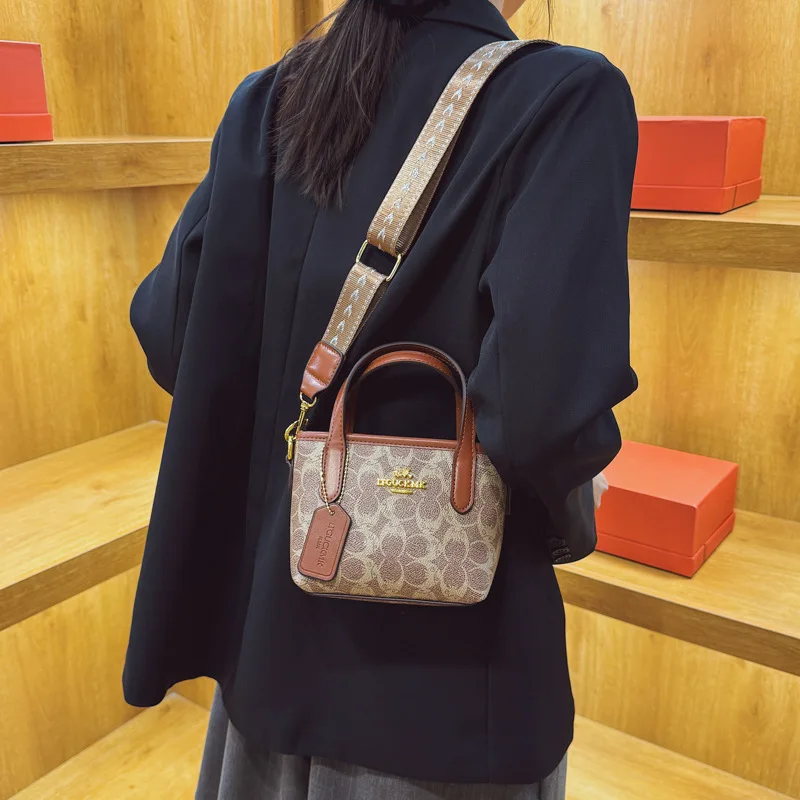 

Fashion Vintage Printed Women's Small Basket Bag 2025 - Stylish Square Tote for Casual and Formal Settings