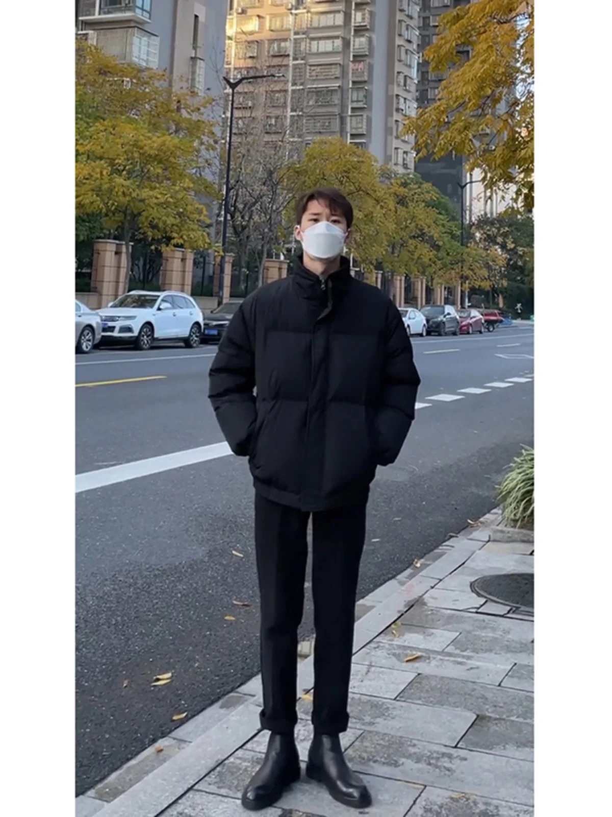 

Мужские брюки Bla Boots: осенне-зимние, приталенные, из твида, с эффектом удлинения ног, с высокой талией, прямые, повседневные