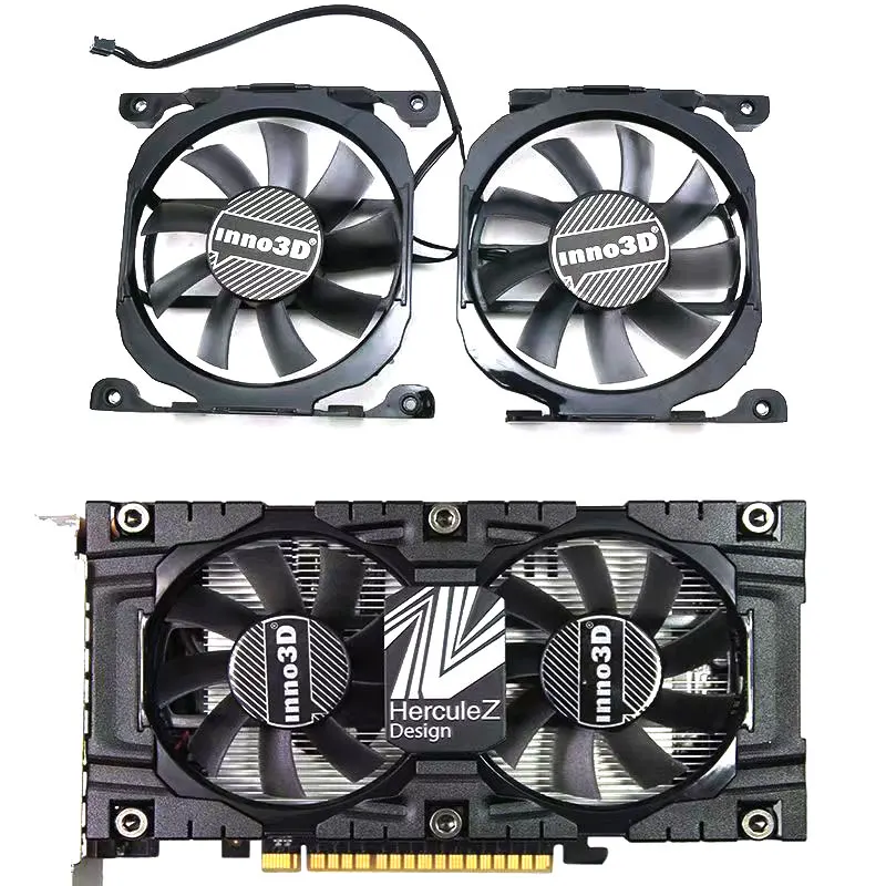 

NEW INNO3D 2PIN/4PIN CF-12815S GTX 660 GPU Fan, For INNO3D GTX 660 660Ti 750Ti 760 Graphics card cooling fan