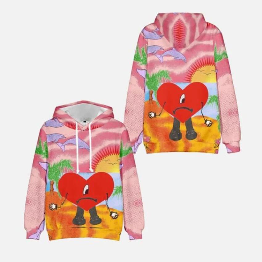 

Bad Bunny Un Verano Sin Ti 3D Print Oversized Women/Men Hoodie Sweatshirt Harajuku Streetwear Hip Hop Pullover Hooded Jacket