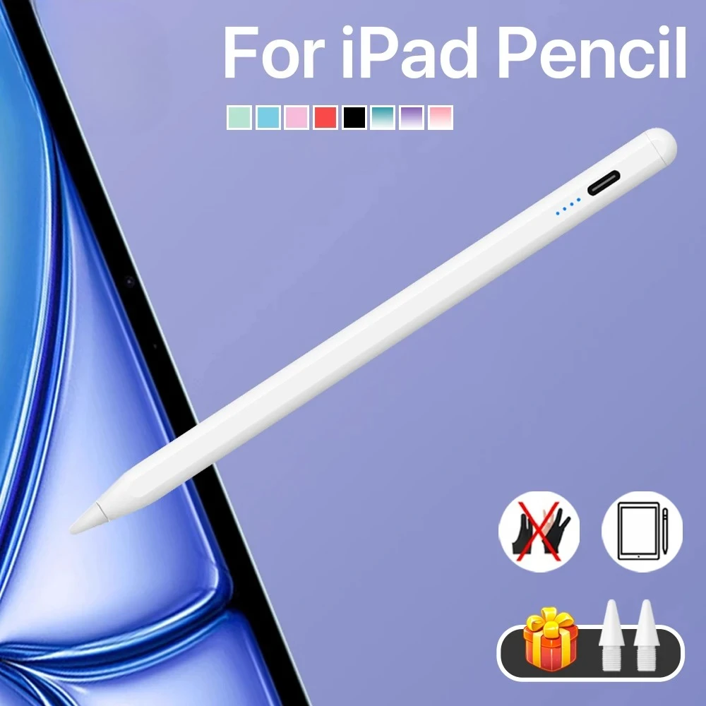 

Stylus Pen For Apple Pencil For iPad Pro 13 11th M4 M5 12.9 Air 11 M3 M2 5 4 A16 10 9 8 10th 9th Generation Mini 6 7 Touch Pens
