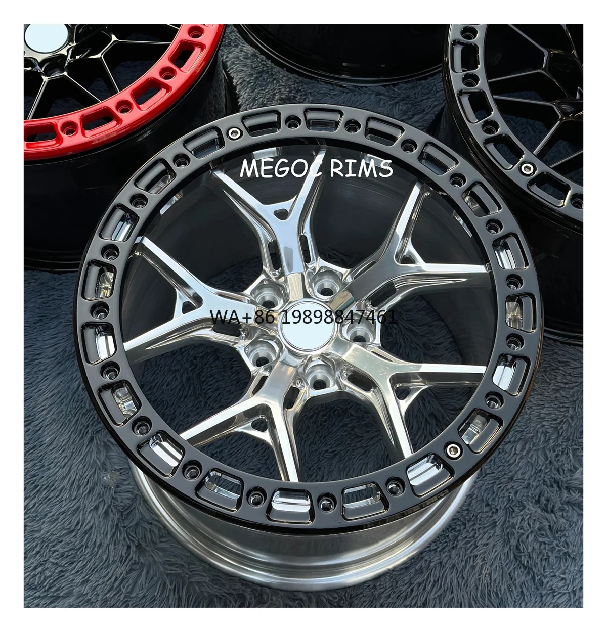 

5x112 5x120 Forged Racing Wheel Beadlock 18 19 20 Inch Rims for BMW M2 F80 F82 F90 E46 E92 M3 M4 F30 G20 G30 G80 G82 330i M340i