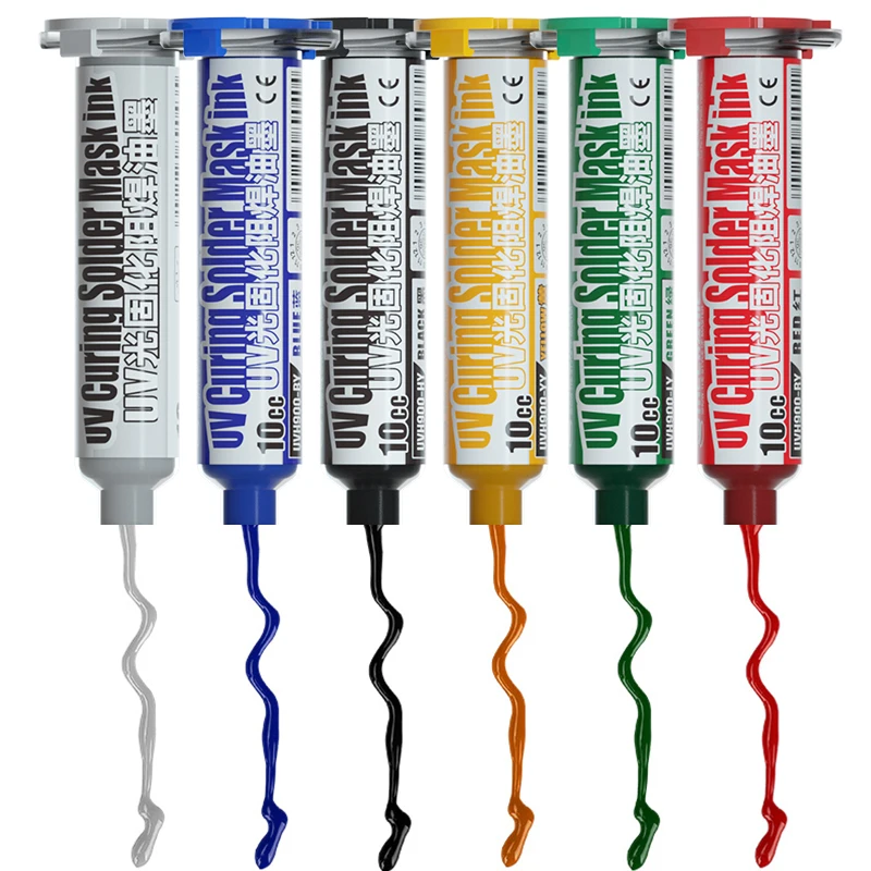 MECHANIC 3-IN-1 UV Light Curing Solder Mask Ink BGA PCB Circuit Board Repair Welding Paint Green Oil Prevent Corrosive Arcing
