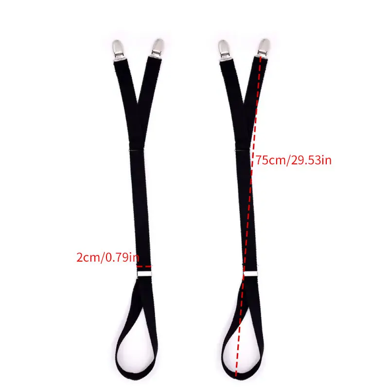 قميص قابل للتعديل يبقى مرونة قميص الأربطة بسط الرباط الأشرطة عدم الانزلاق قميص الحمالات قميص قبضة أصحاب للرجال