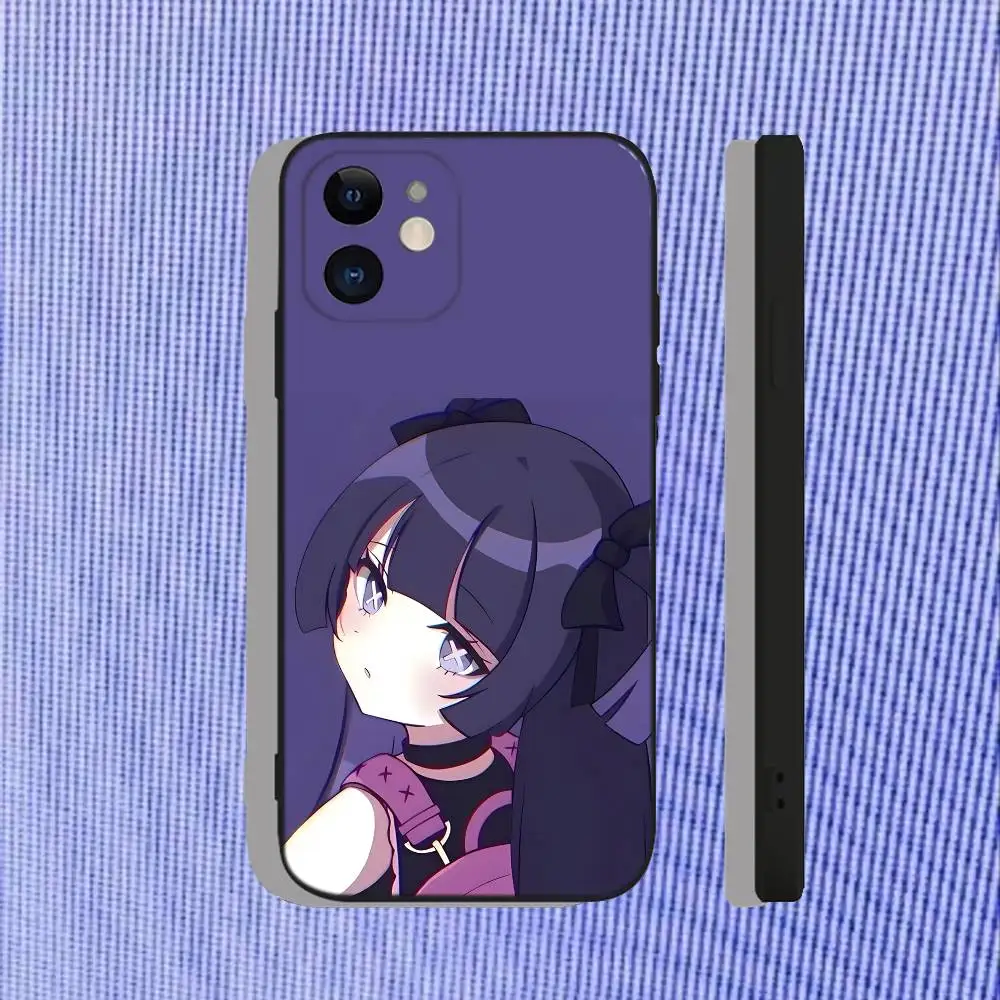 Tuyu الموسيقى اليابانية JPOP جراب هاتف آيفون 17,16,15,14,13,12,11,Pro,Max,Plus,Air,X,XS,XR,SE,8,7,Mini,Soft Black Funda