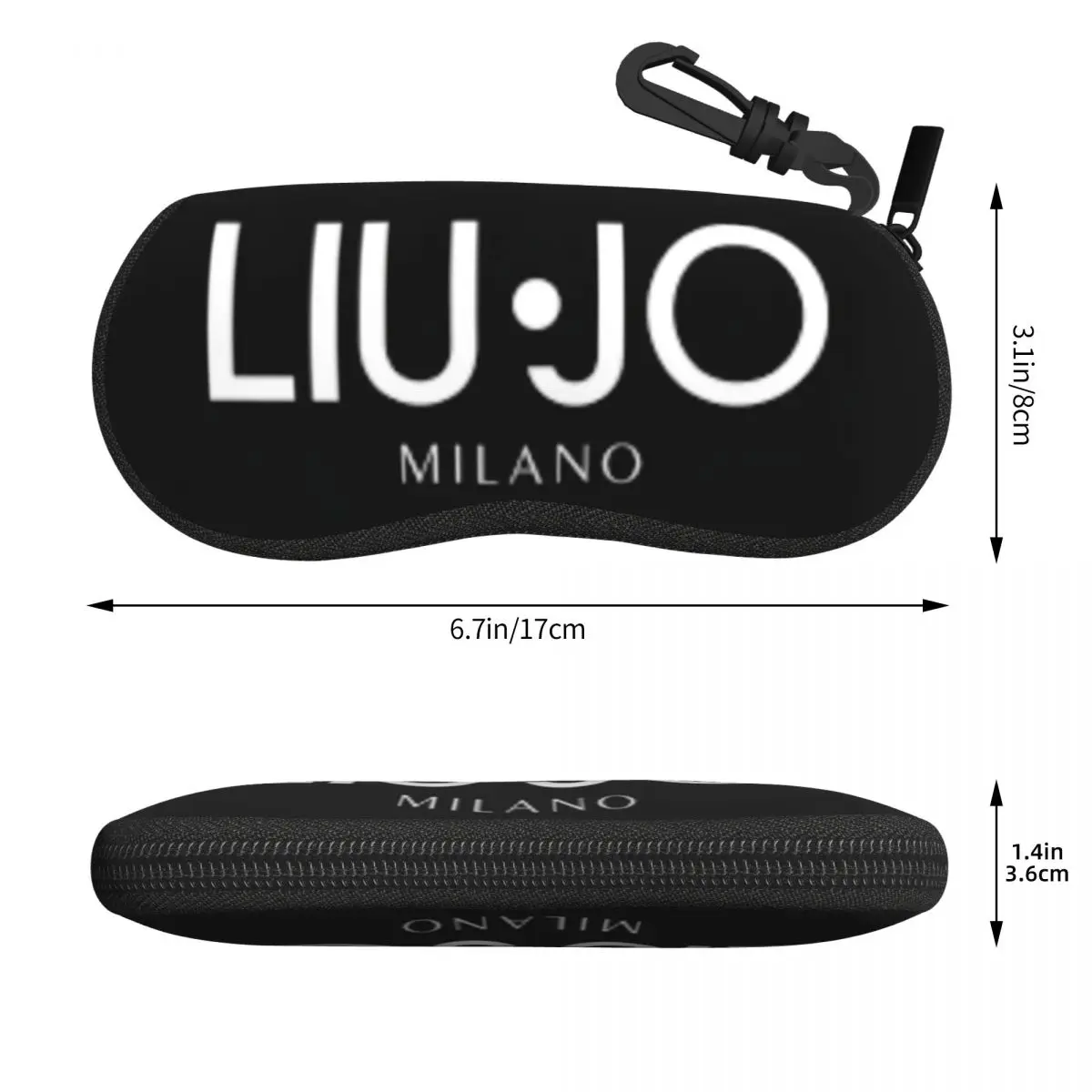 Custom Liu Jos Logo Shell Eyeglasses Protector Cases Cute Sunglass Case Glasses Pouch