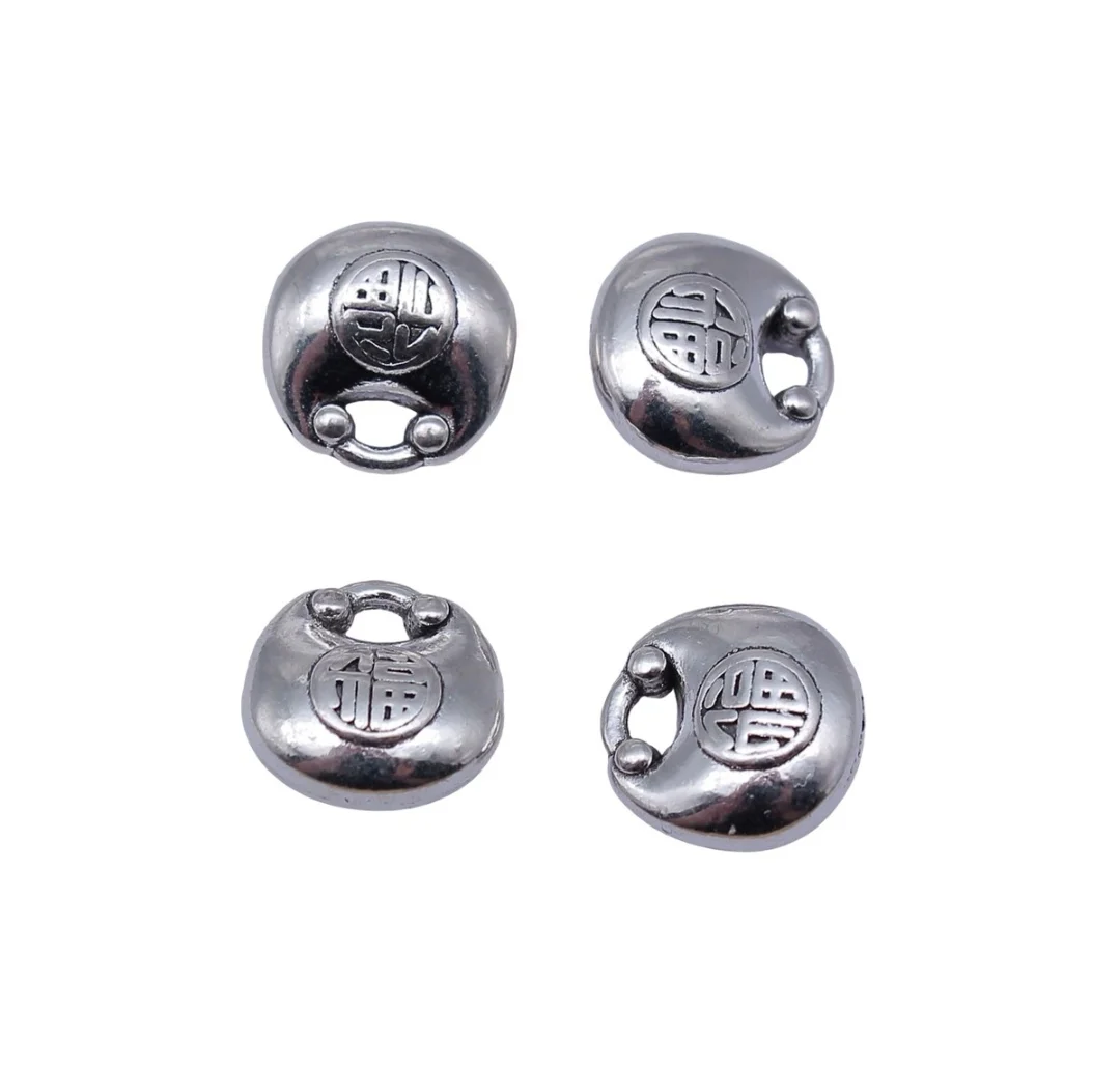 

10pcs 18x18x5.8mm Zinc alloy metal tibetan silver plated charm T1376 for jewelry making