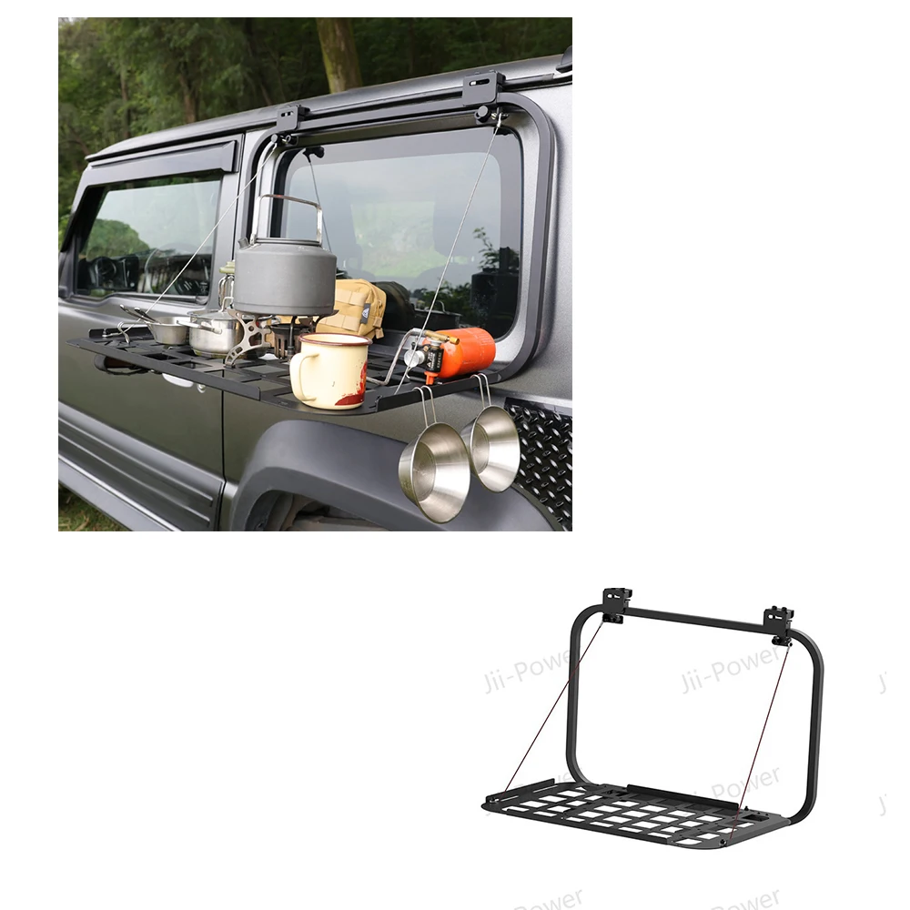 

JP16 ODM Jimny Foldable Side Window Bracket for Suzukis Jimnys JB74 JB64 JB74W JB64W 2018 -2024